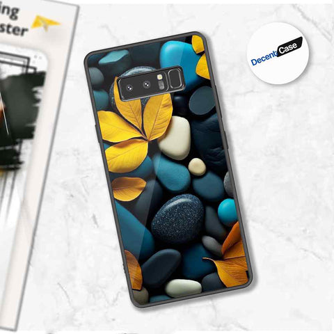 Samsung Galaxy Note 8 Cover - Flower Series - Premium Printed Metal soft Bumper shock Proof Case