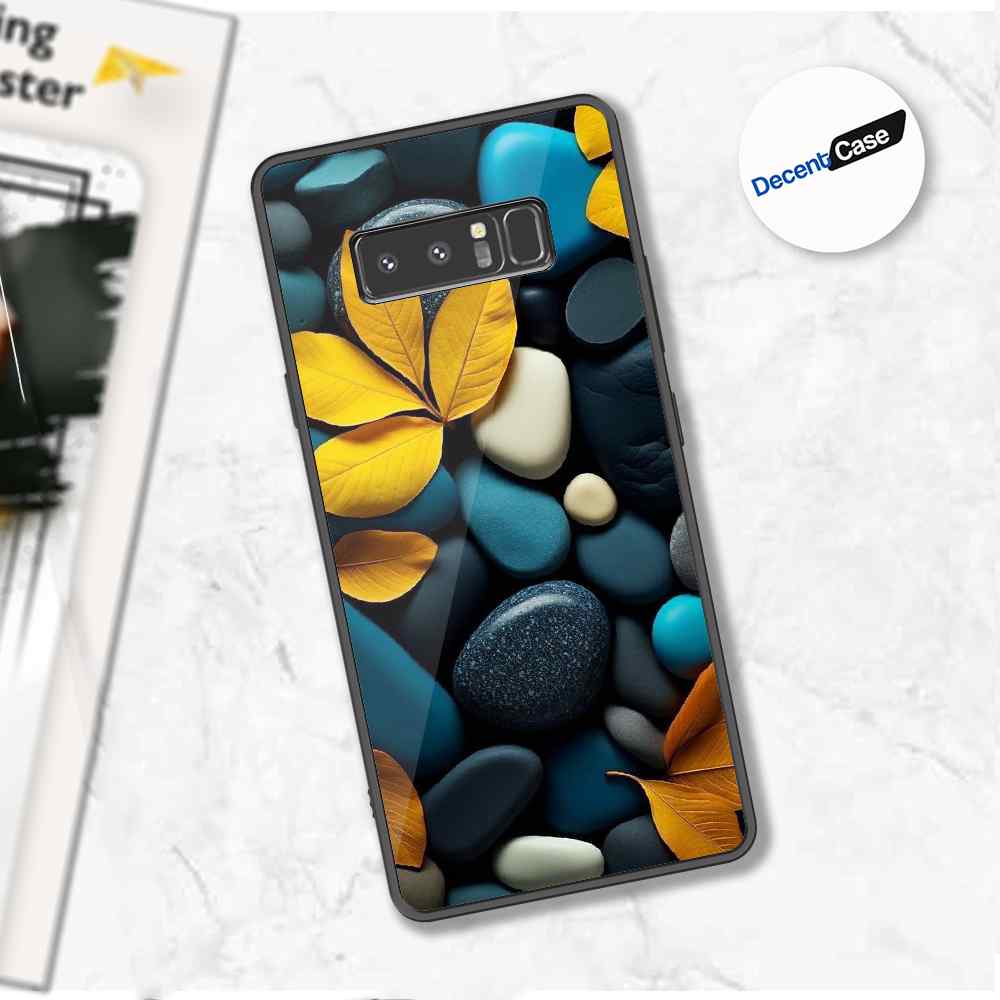 Samsung Galaxy Note 8 Cover - Flower Series - Premium Printed Metal soft Bumper shock Proof Case