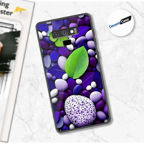 Samsung Galaxy Note 9 Cover - Flower Series - Premium Printed Metal soft Bumper shock Proof Case