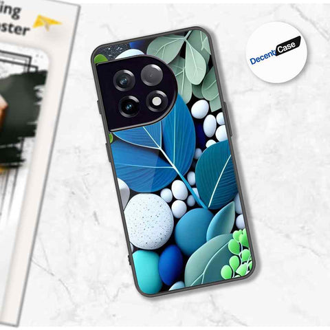 OnePlus 11 Cover - Flower Series - Premium Printed Metal soft Bumper shock Proof Case