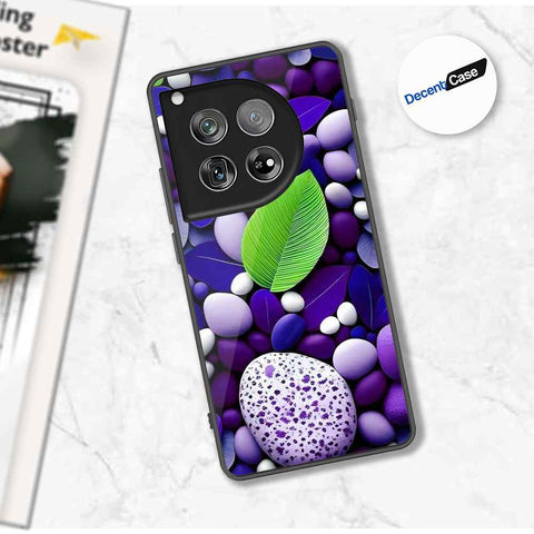 OnePlus 12 Cover - Flower Series - Premium Printed Metal soft Bumper shock Proof Case