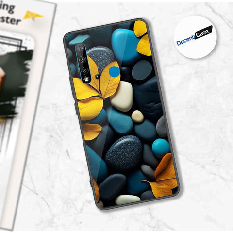 Huawei P20 Lite 2019 Cover - Flower Series - Premium Printed Metal soft Bumper shock Proof Case