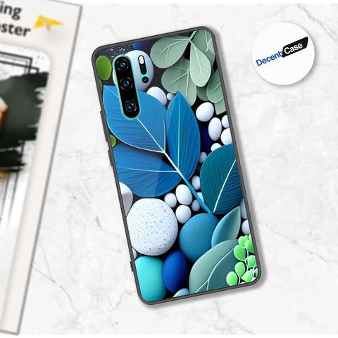 Huawei P30 Pro Cover - Flower Series - Premium Printed Metal soft Bumper shock Proof Case
