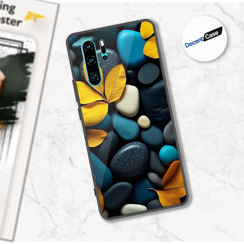 Huawei P30 Pro Cover - Flower Series - Premium Printed Metal soft Bumper shock Proof Case