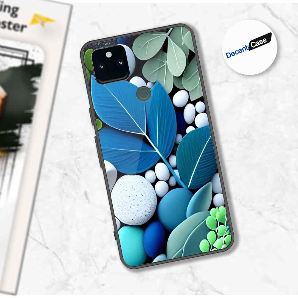 Google Pixel 5a 5G Cover - Flower Series - Premium Printed Metal soft Bumper shock Proof Case