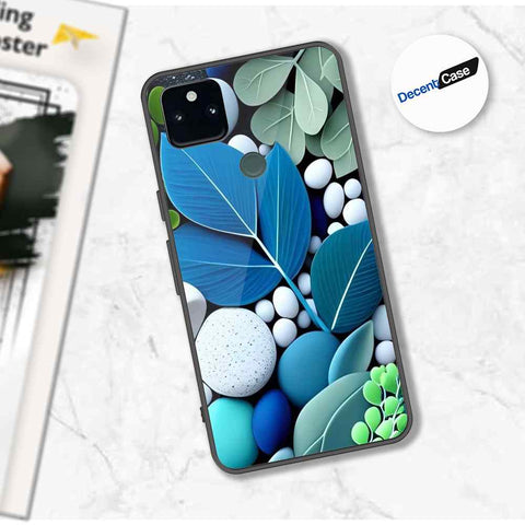 Google Pixel 5a 5G Cover - Flower Series - Premium Printed Metal soft Bumper shock Proof Case