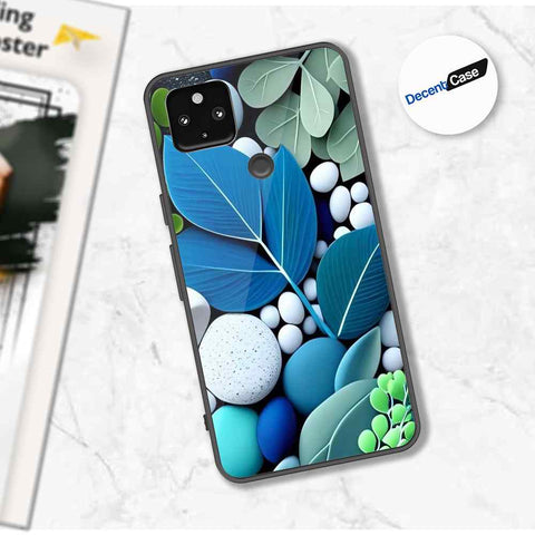 Google Pixel 4a 5G Cover - Flower Series - Premium Printed Metal soft Bumper shock Proof Case