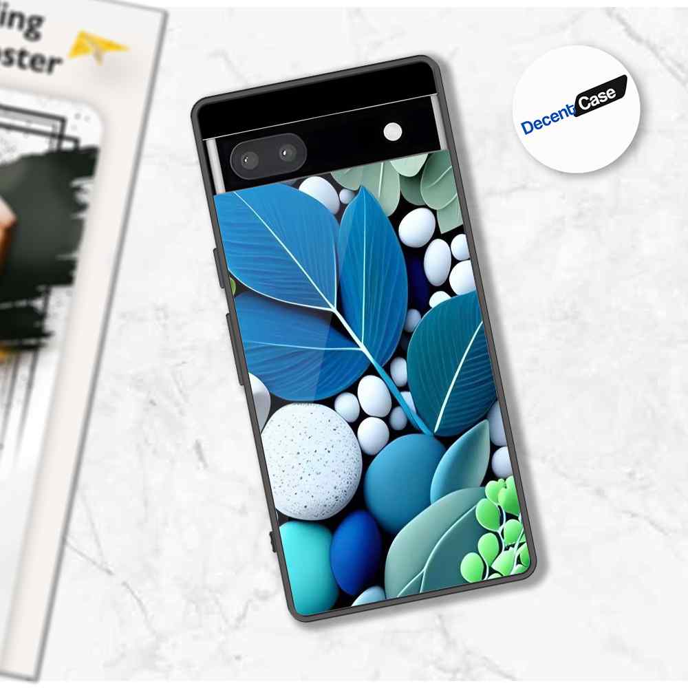 Google Pixel 6a Cover - Flower Series - Premium Printed Metal soft Bumper shock Proof Case