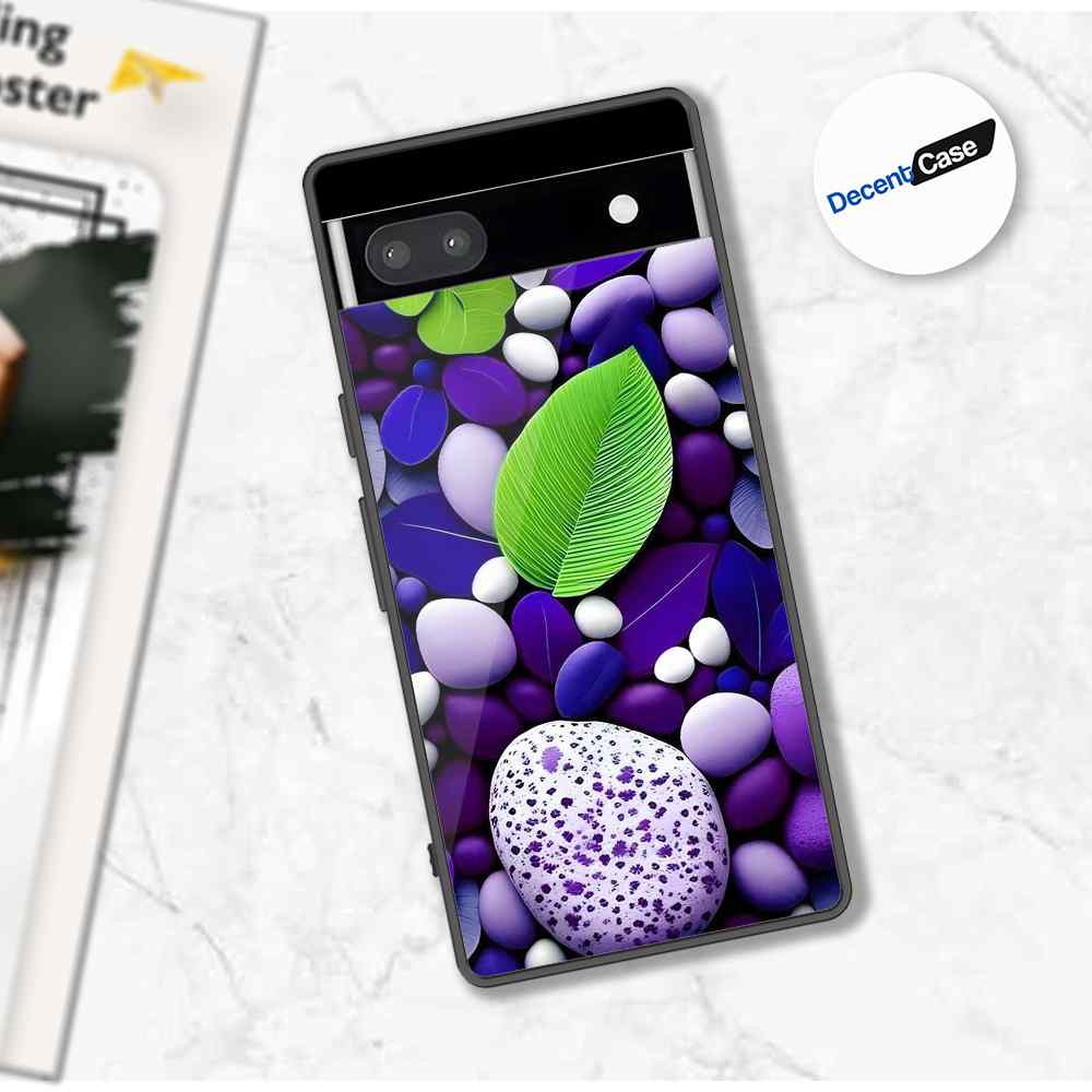 Google Pixel 6a Cover - Flower Series - Premium Printed Metal soft Bumper shock Proof Case