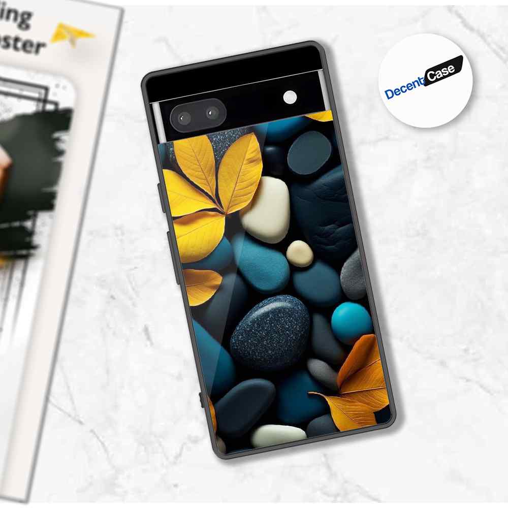 Google Pixel 6a Cover - Flower Series - Premium Printed Metal soft Bumper shock Proof Case