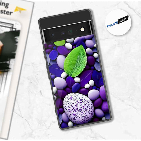 Google Pixel 6 Pro Cover - Flower Series - Premium Printed Metal soft Bumper shock Proof Case