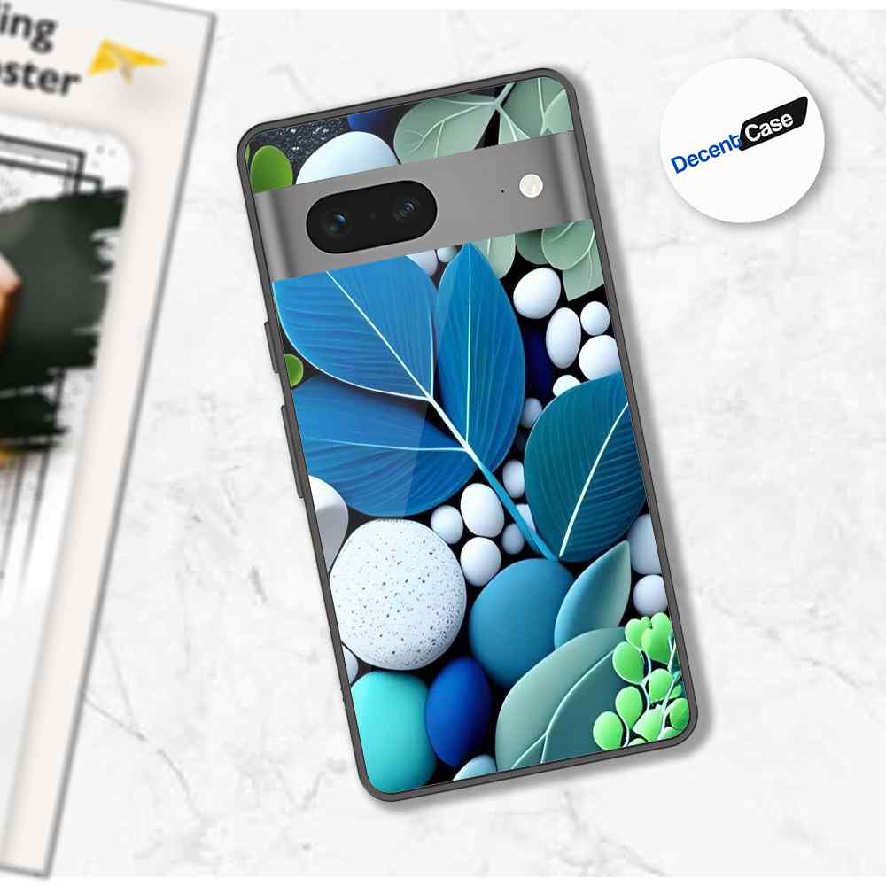Google Pixel 7 Cover - Flower Series - Premium Printed Metal soft Bumper shock Proof Case