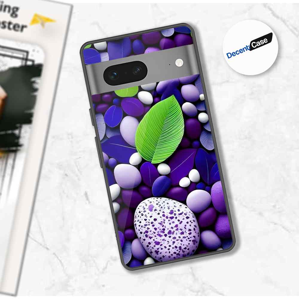 Google Pixel 7 Cover - Flower Series - Premium Printed Metal soft Bumper shock Proof Case