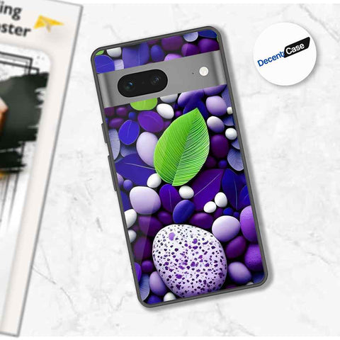 Google Pixel 7 Cover - Flower Series - Premium Printed Metal soft Bumper shock Proof Case