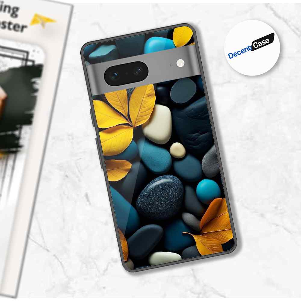Google Pixel 7 Cover - Flower Series - Premium Printed Metal soft Bumper shock Proof Case