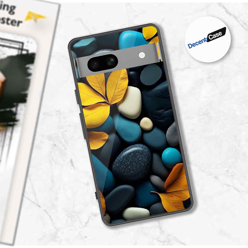 Google Pixel 7a Cover - Flower Series - Premium Printed Metal soft Bumper shock Proof Case