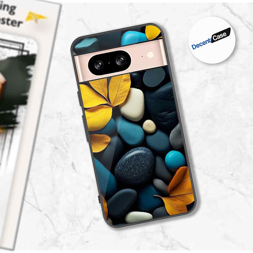Google Pixel 8 Cover - Flower Series - Premium Printed Metal soft Bumper shock Proof Case