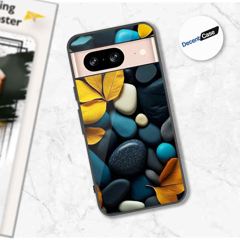 Google Pixel 8 Cover - Flower Series - Premium Printed Metal soft Bumper shock Proof Case