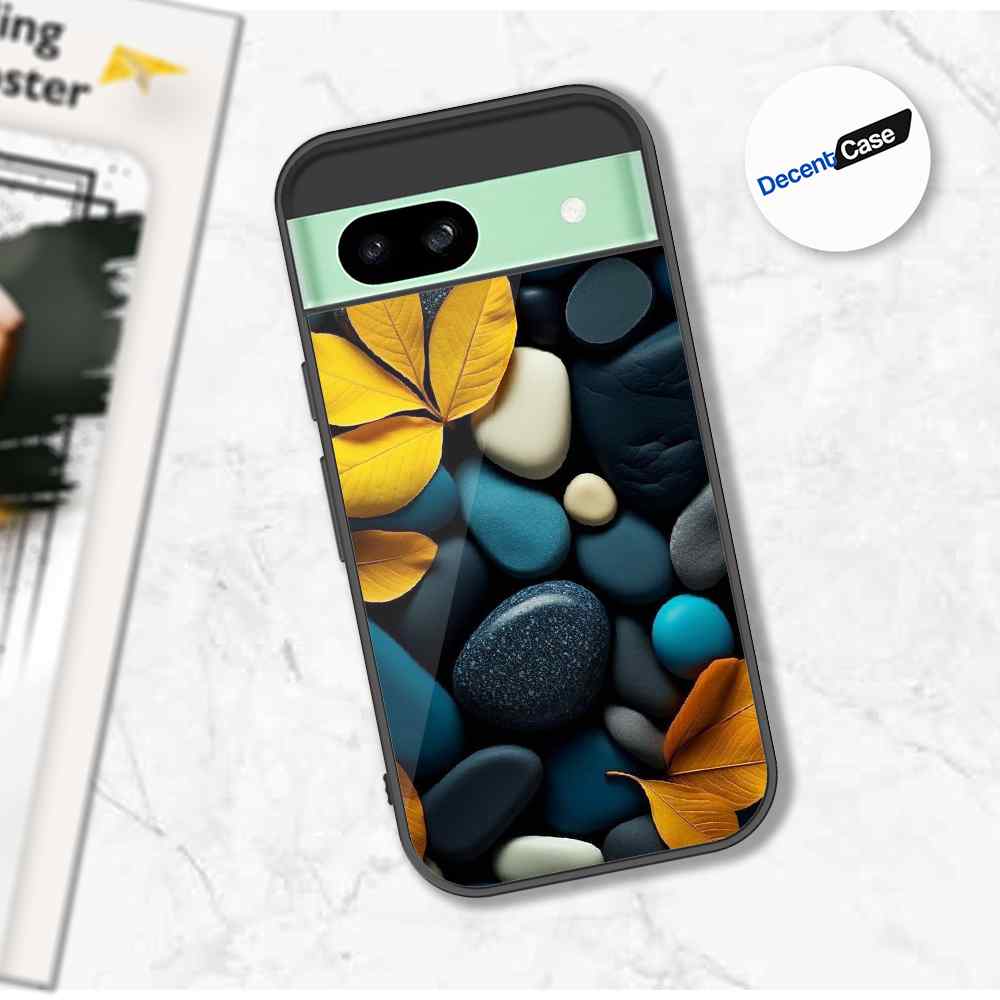 Google Pixel 8a Cover - Flower Series - Premium Printed Metal soft Bumper shock Proof Case