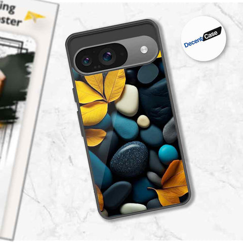 Google Pixel 9 Cover - Flower Series - Premium Printed Metal soft Bumper shock Proof Case