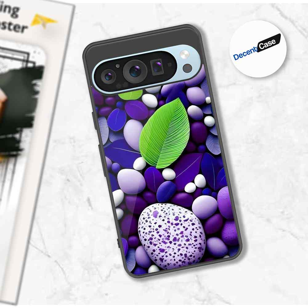Google Pixel 9 Pro XL Cover - Flower Series - Premium Printed Metal soft Bumper shock Proof Case