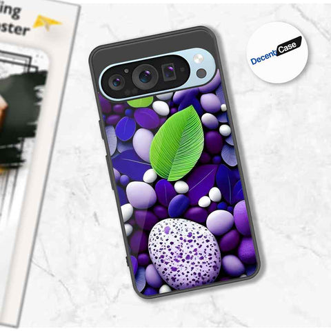 Google Pixel 9 Pro Cover - Flower Series - Premium Printed Metal soft Bumper shock Proof Case