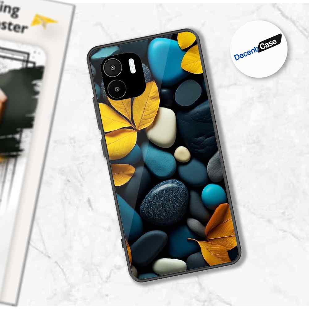 Xiaomi Poco C50 Cover - Flower Series - Premium Printed Metal soft Bumper shock Proof Case