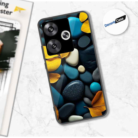 Xiaomi Poco F6 Cover - Flower Series - Premium Printed Metal soft Bumper shock Proof Case