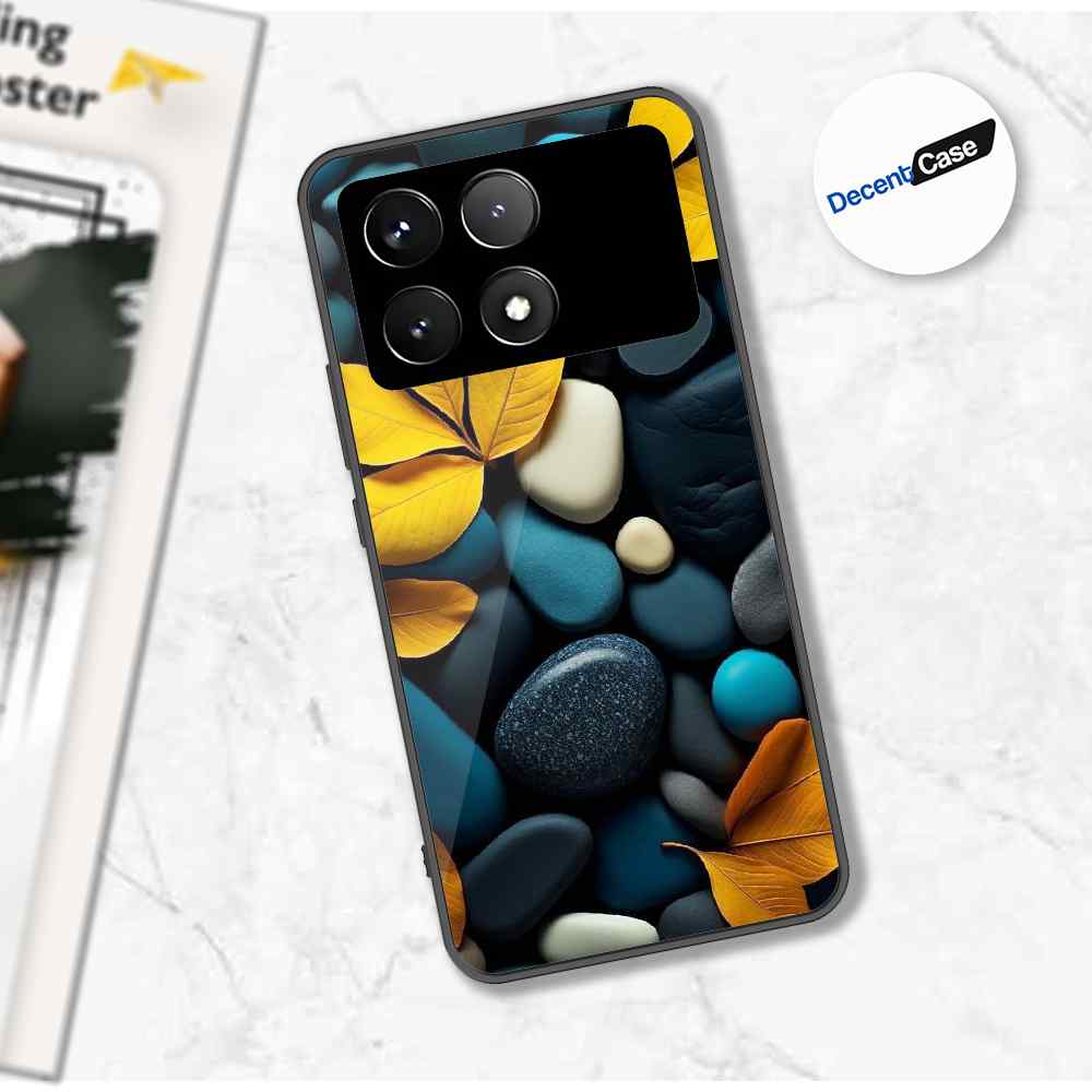 Xiaomi Poco F6 Pro Cover - Flower Series - Premium Printed Metal soft Bumper shock Proof Case