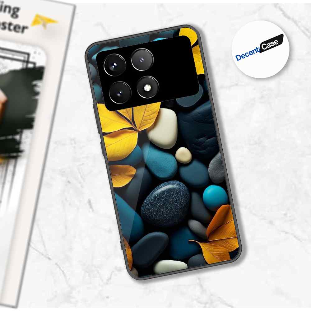 Xiaomi Poco X6 Pro Cover - Flower Series - Premium Printed Metal soft Bumper shock Proof Case
