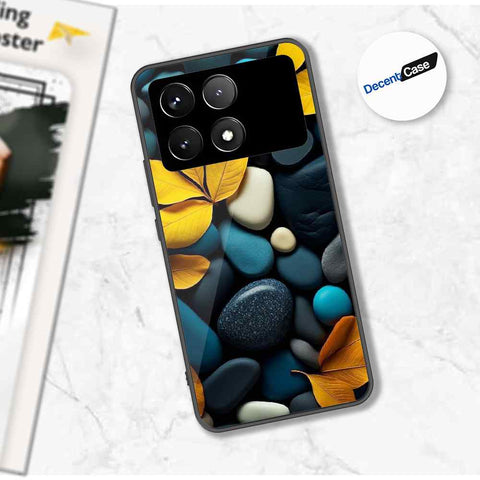 Xiaomi Poco X6 Pro Cover - Flower Series - Premium Printed Metal soft Bumper shock Proof Case