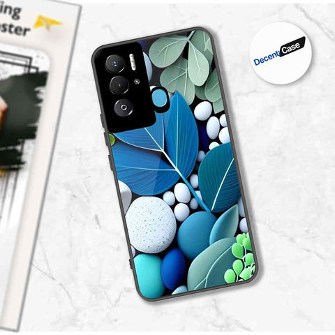 Tecno Pova Neo Cover - Flower Series - Premium Printed Metal soft Bumper shock Proof Case
