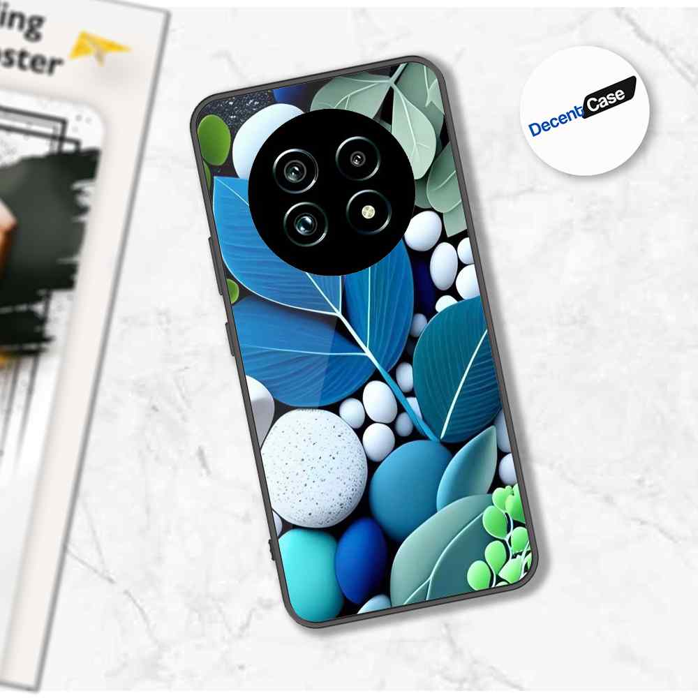 Realme 12 5G Cover - Flower Series - Premium Printed Metal soft Bumper shock Proof Case