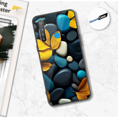 Realme 5i Cover - Flower Series - Premium Printed Metal soft Bumper shock Proof Case