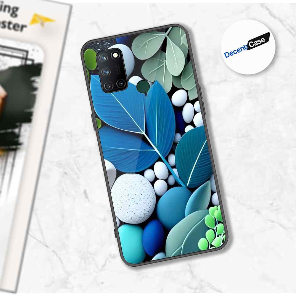 Realme 7i Cover - Flower Series - Premium Printed Metal soft Bumper shock Proof Case