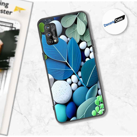 Realme 7 Pro Cover - Flower Series - Premium Printed Metal soft Bumper shock Proof Case