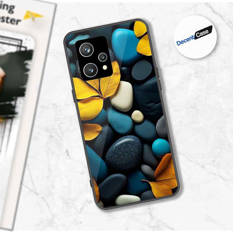Realme 9 Pro Cover - Flower Series - Premium Printed Metal soft Bumper shock Proof Case