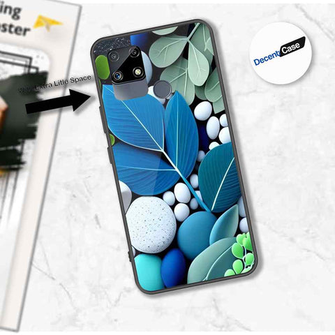 Realme C25s Cover - Flower Series - Premium Printed Metal soft Bumper shock Proof Case