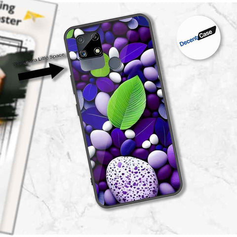 Realme C25s Cover - Flower Series - Premium Printed Metal soft Bumper shock Proof Case