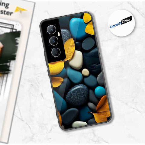 Realme C65 Cover - Flower Series - Premium Printed Metal soft Bumper shock Proof Case