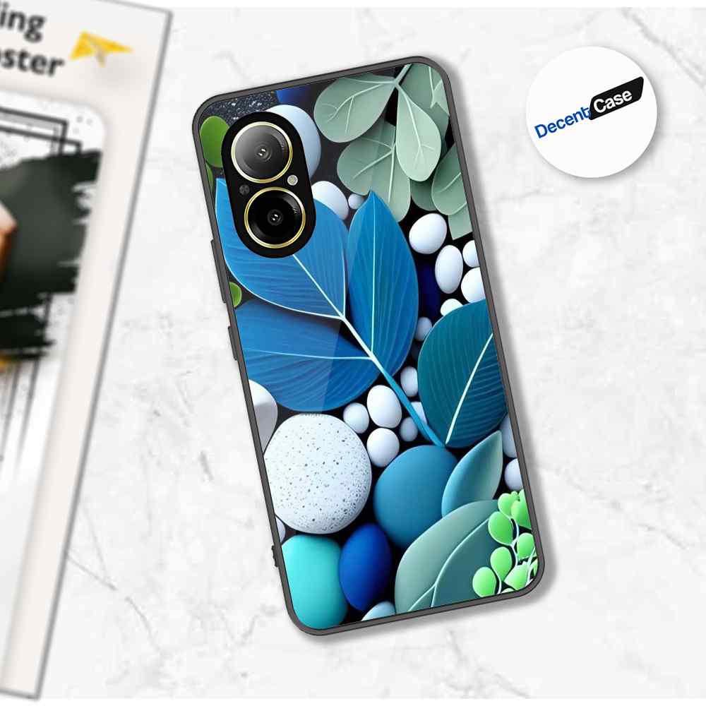 Realme C67 4G Cover - Flower Series - Premium Printed Metal soft Bumper shock Proof Case