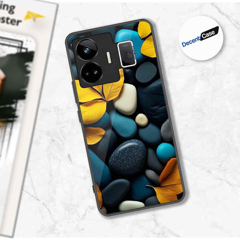 Realme GT Neo 5 Cover - Flower Series - Premium Printed Metal soft Bumper shock Proof Case