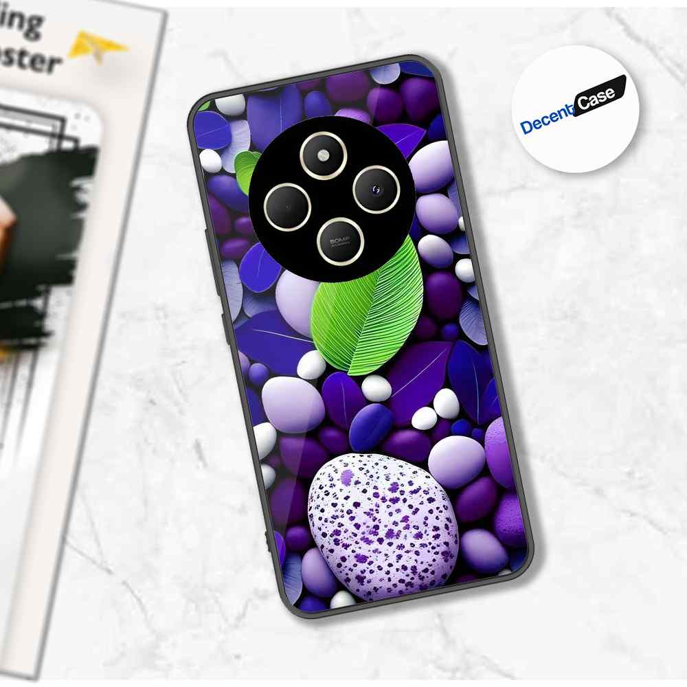 Xiaomi Redmi A4 Cover - Flower Series - Premium Printed Metal soft Bumper shock Proof Case