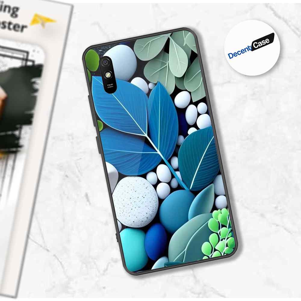 Xiaomi Redmi 9A Cover - Flower Series - Premium Printed Metal soft Bumper shock Proof Case