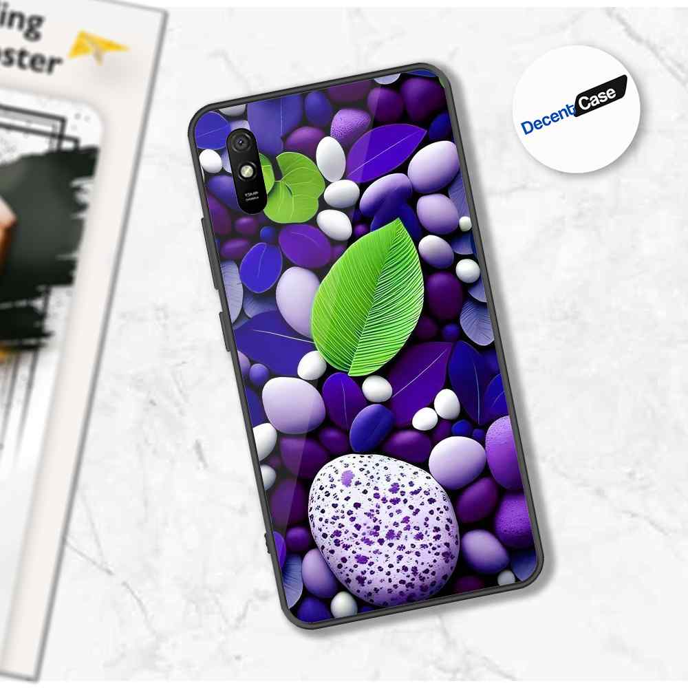 Xiaomi Redmi 9A Cover - Flower Series - Premium Printed Metal soft Bumper shock Proof Case