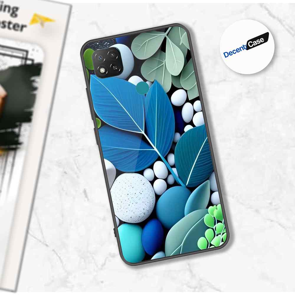 Xiaomi Redmi 9C Cover - Flower Series - Premium Printed Metal soft Bumper shock Proof Case