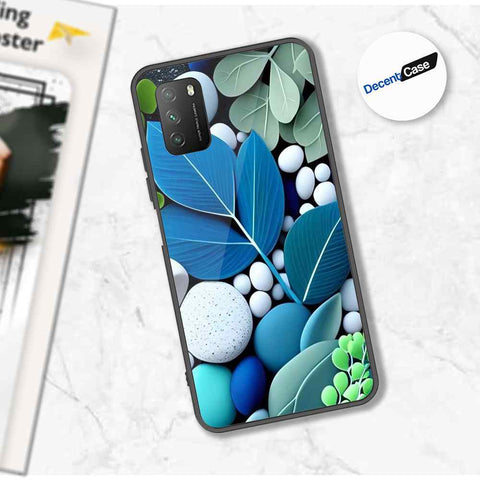 Xiaomi Redmi Note 9 4G Cover - Flower Series - Premium Printed Metal soft Bumper shock Proof Case