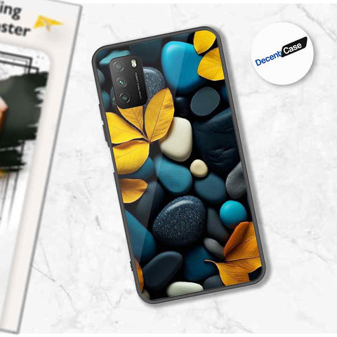 Xiaomi Redmi 9T Cover - Flower Series - Premium Printed Metal soft Bumper shock Proof Case