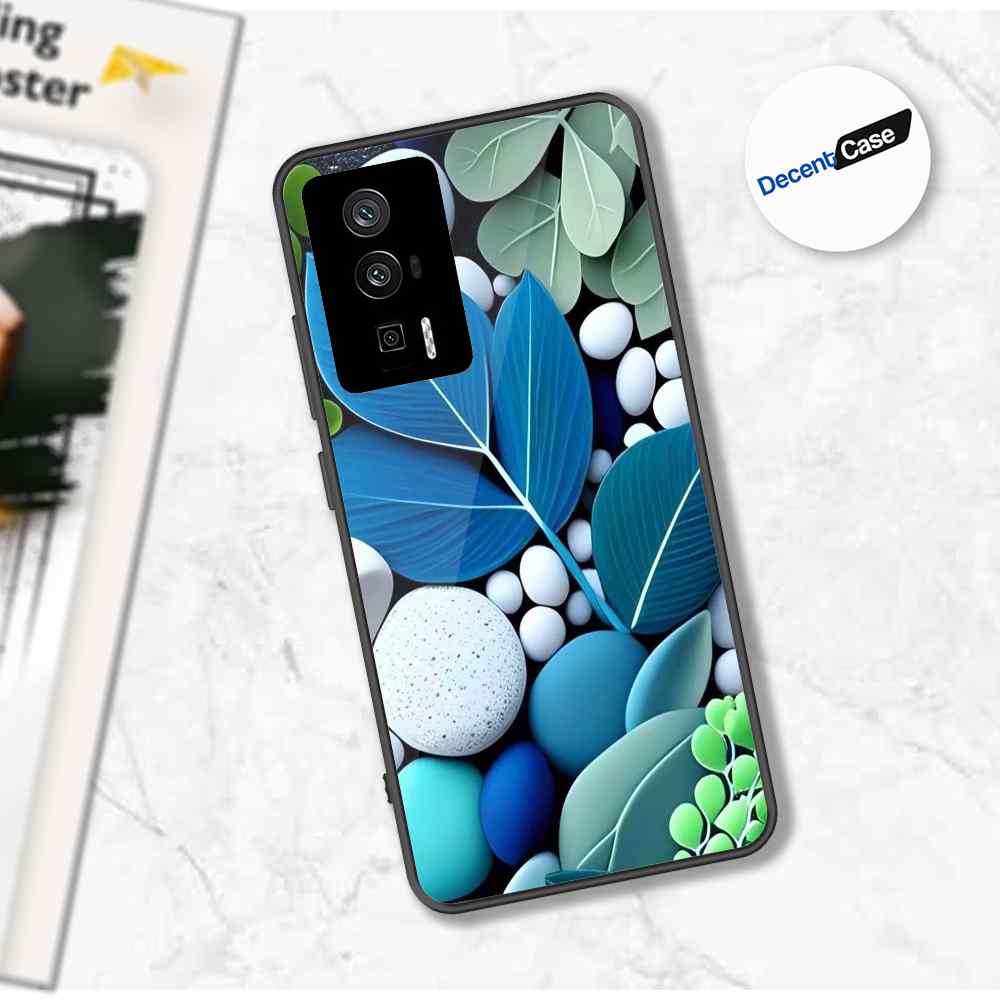 Xiaomi Poco F5 Pro Cover - Flower Series - Premium Printed Metal soft Bumper shock Proof Case