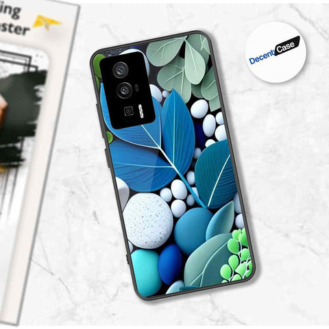 Xiaomi Poco F5 Pro Cover - Flower Series - Premium Printed Metal soft Bumper shock Proof Case